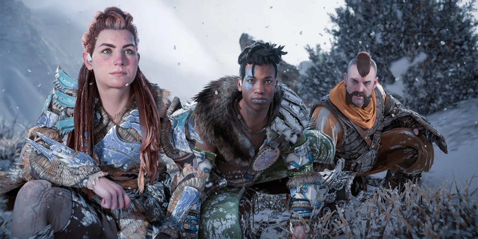 Bộ ba Aloy, Varl và Erend cùng nhau trên hành trình tại Horizon Forbidden West, hy vọng cho Horizon 3.