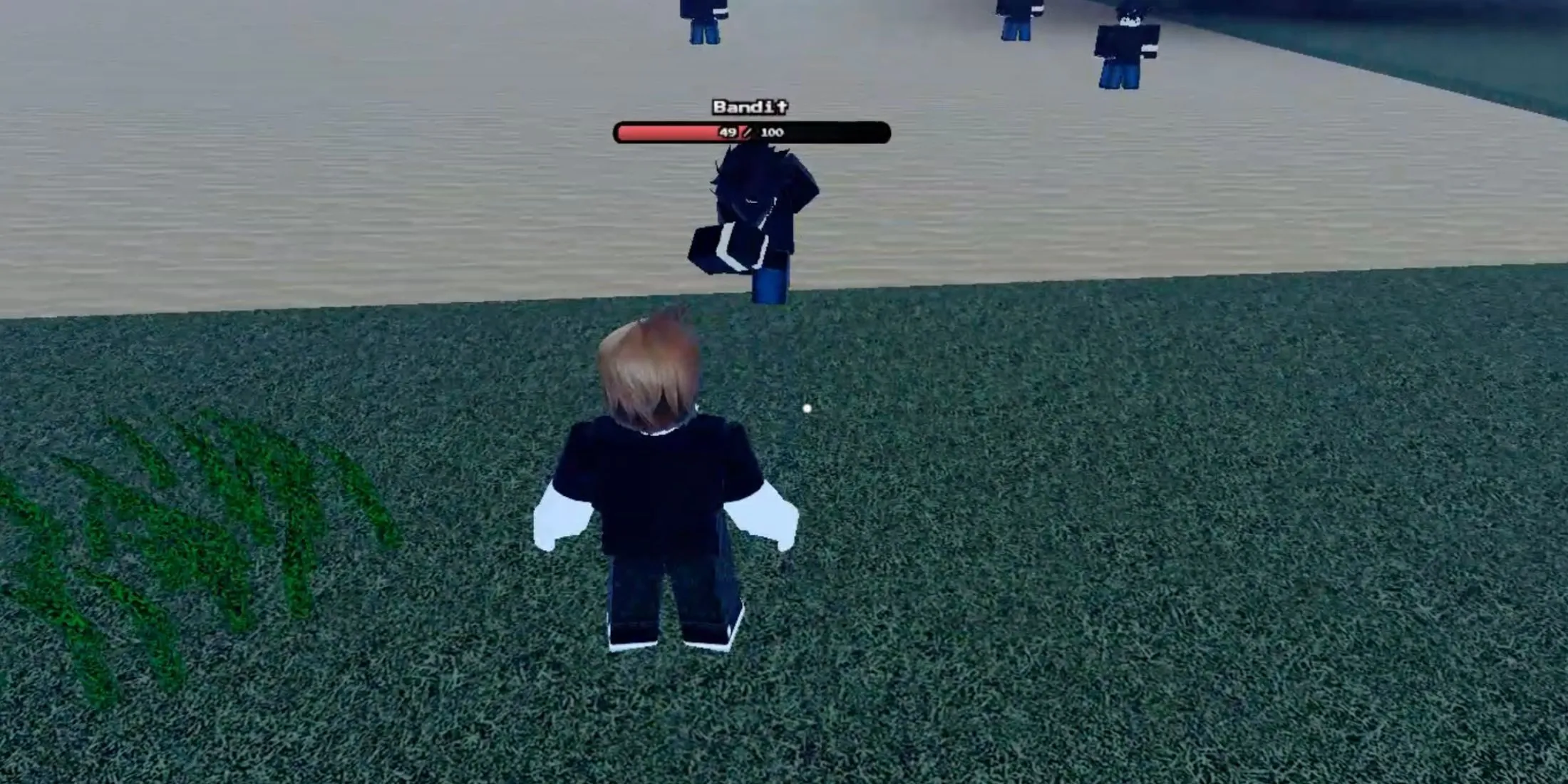 Hình ảnh game thủ Aether Adventure trong thế giới game, thể hiện hành trình không ngừng nghỉ tìm kiếm code