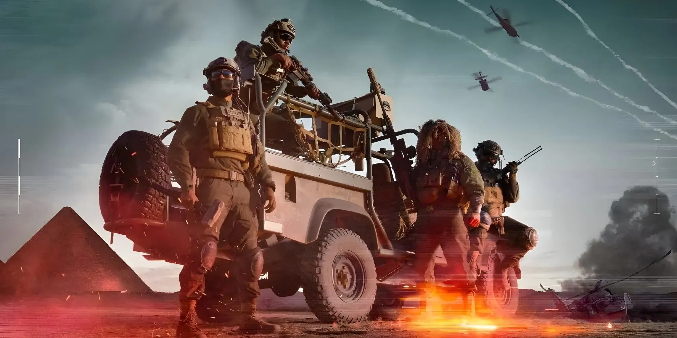 Keyart chính thức của Battlefield 6, với binh lính sẵn sàng chiến đấu, tăng thêm sự kỳ vọng của game thủ