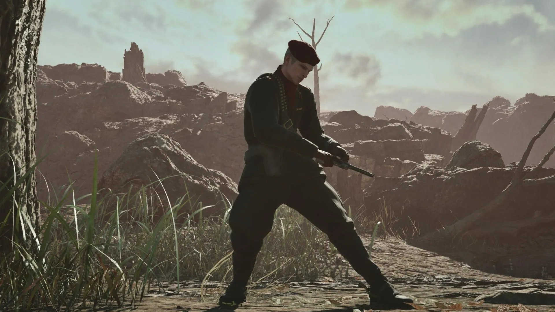 Revolver Ocelot nạp đạn đầy phong cách trong Metal Gear Solid Delta