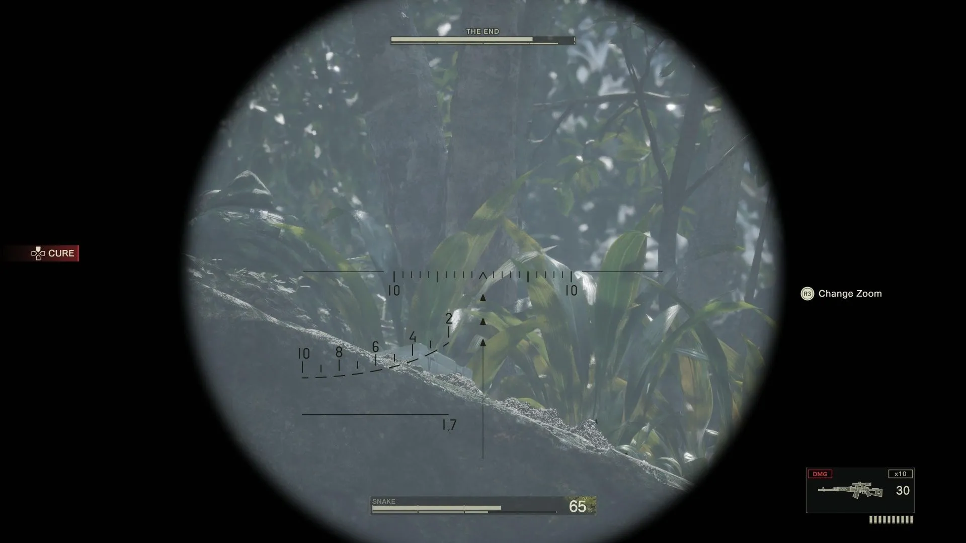 The End sử dụng súng bắn tỉa Mosin Nagant trong MGS Delta