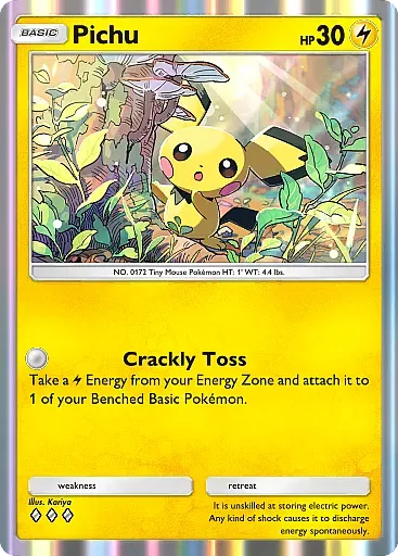 Thẻ Pokemon TCG Pocket Wisdom of Sea and Sky Pichu