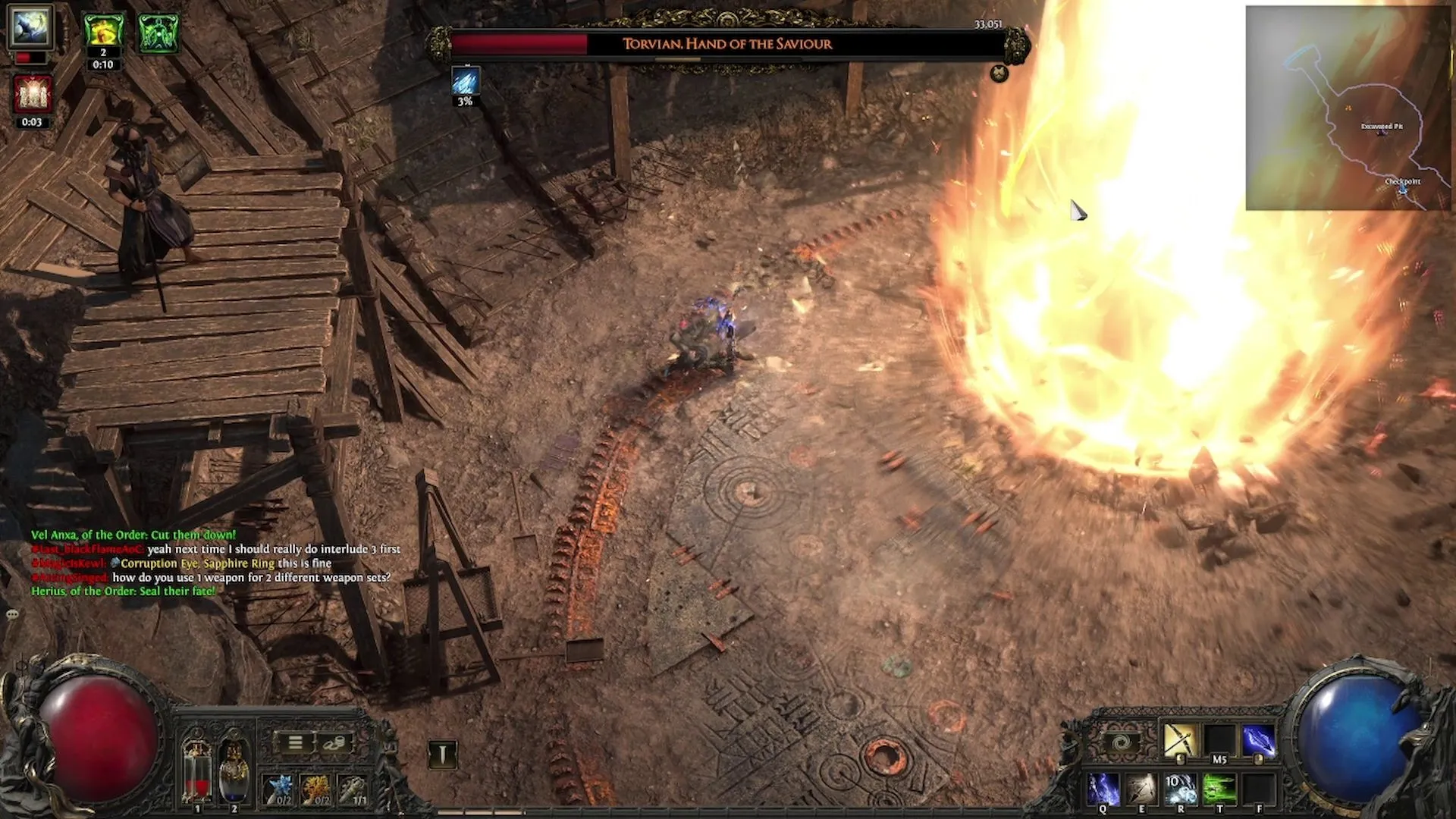 Tia sáng Torvian trong Path of Exile 2