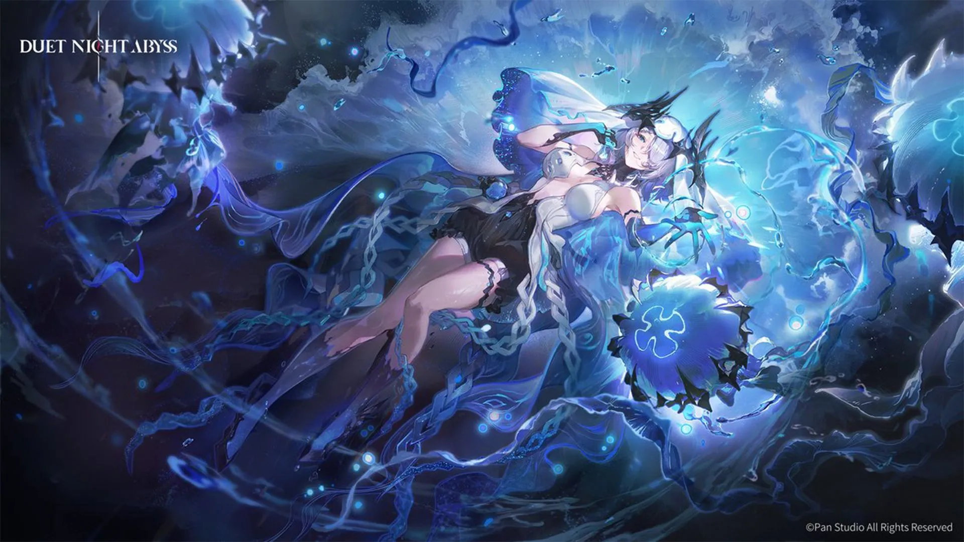 Ảnh promo mã DNA Duet Night Abyss với tiền tệ Cion và skin thử nghiệm