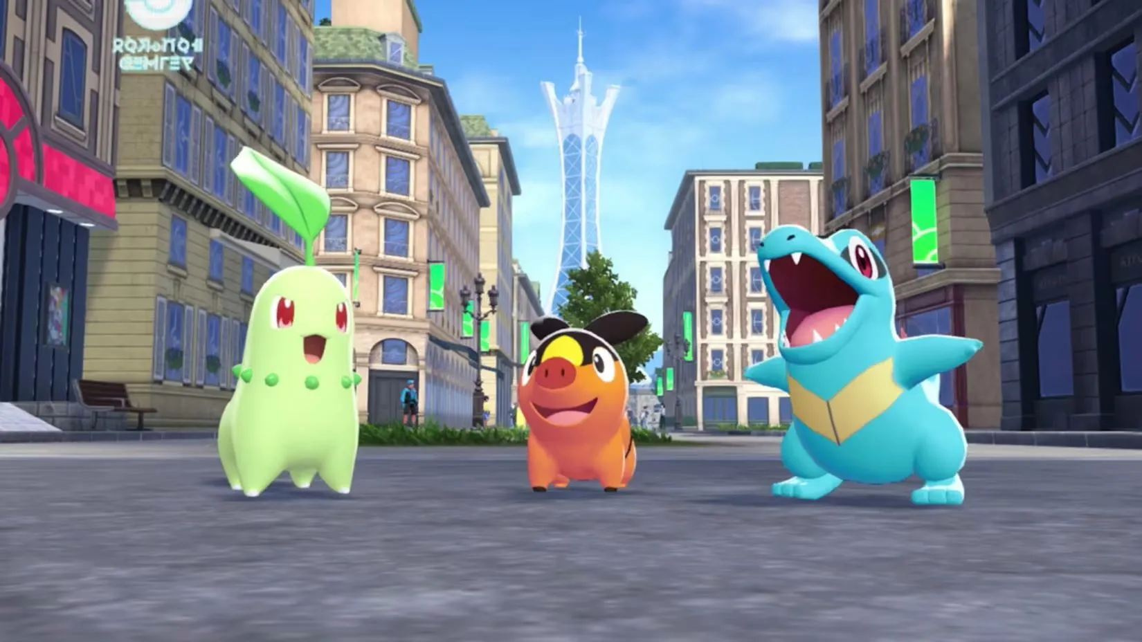 Ảnh promo Pokemon Legends Z‑A: không khí Lumiose City và các Rogue Mega Evolved Pokémon xuất hiện