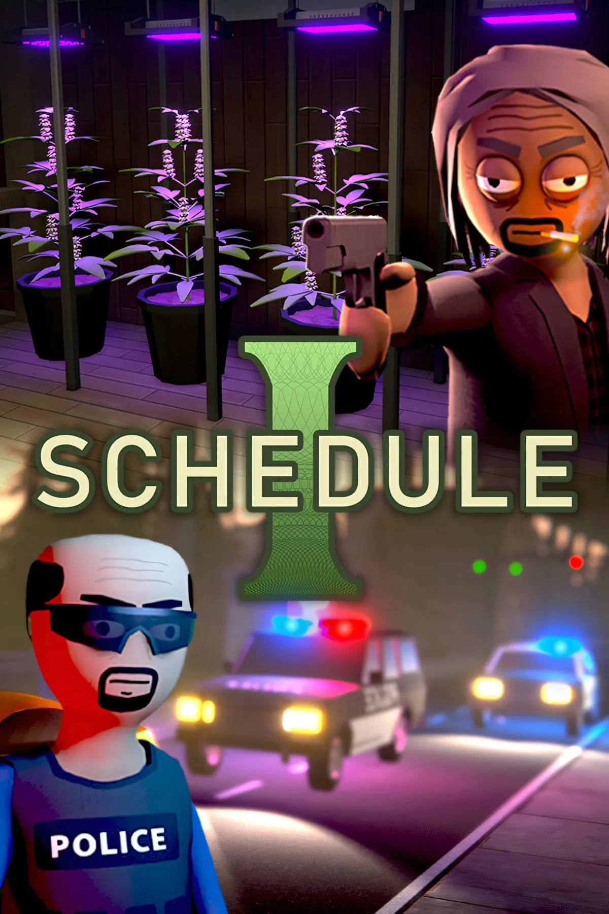 Artwork Schedule 1 với phong cách tối và roadmap tính năng