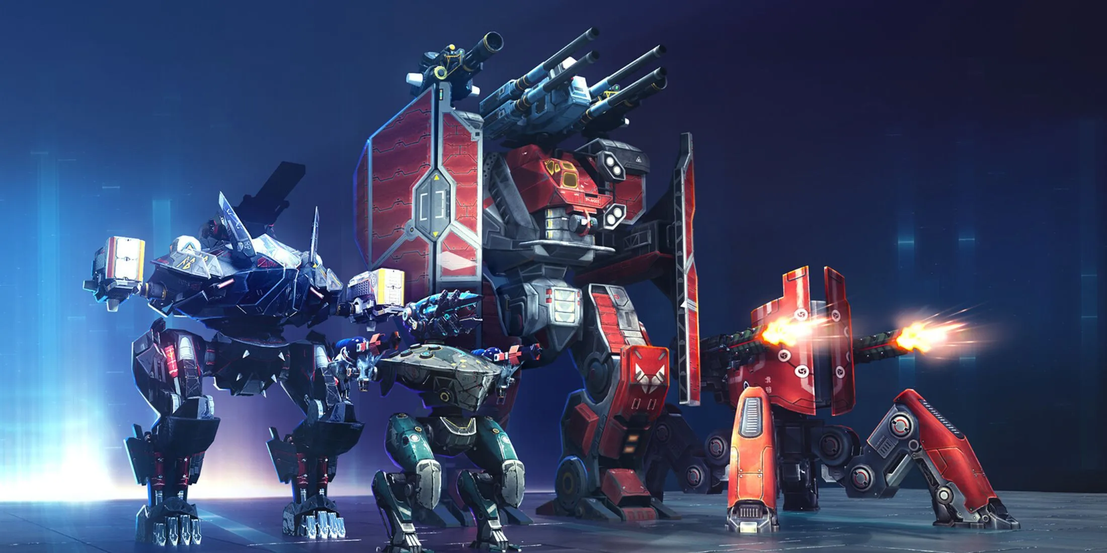 Banner mã Warframe và War Robots, hiển thị các mã sự kiện và glyph