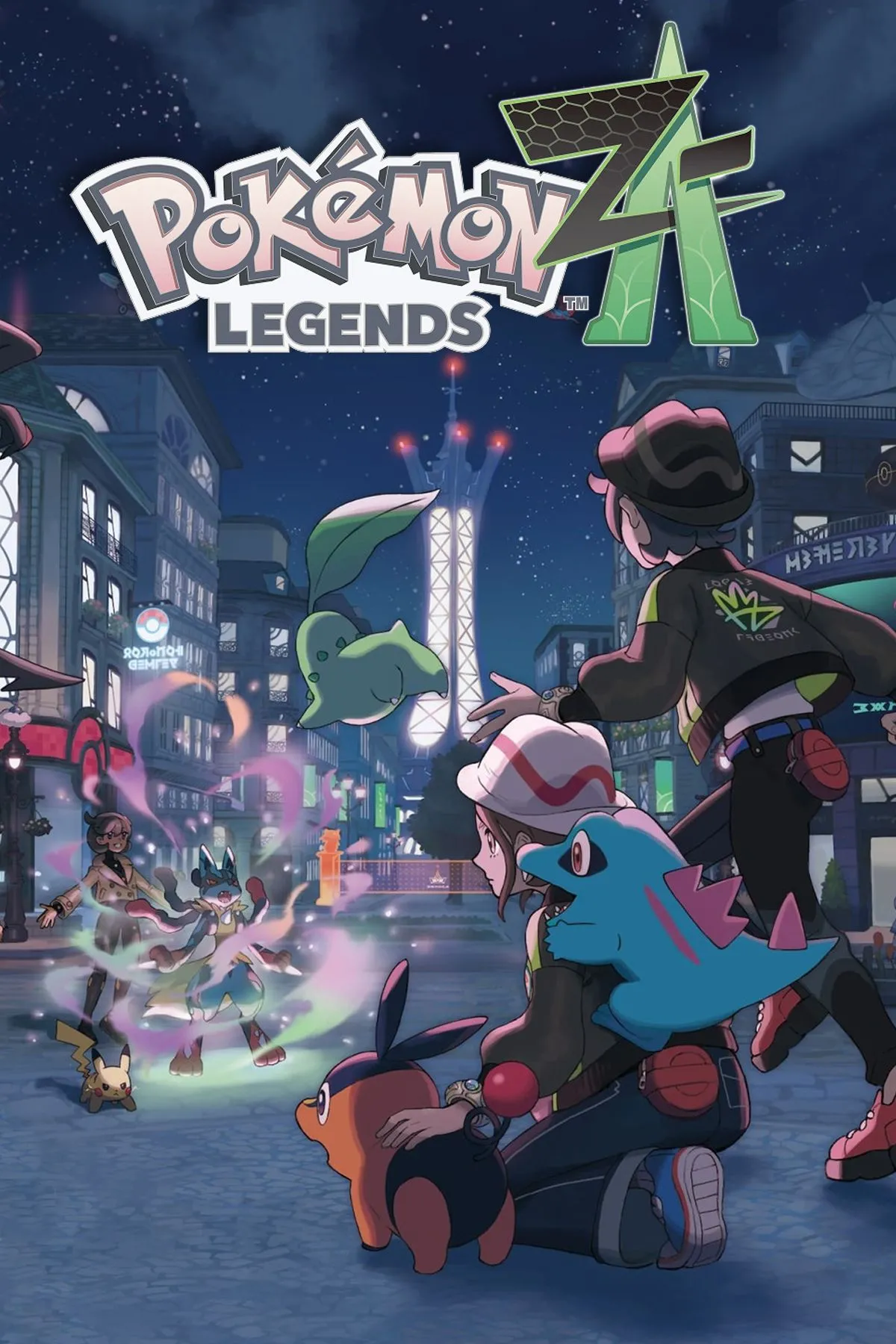 Bìa chính Pokemon Legends: Z-A — artwork quảng bá trò chơi