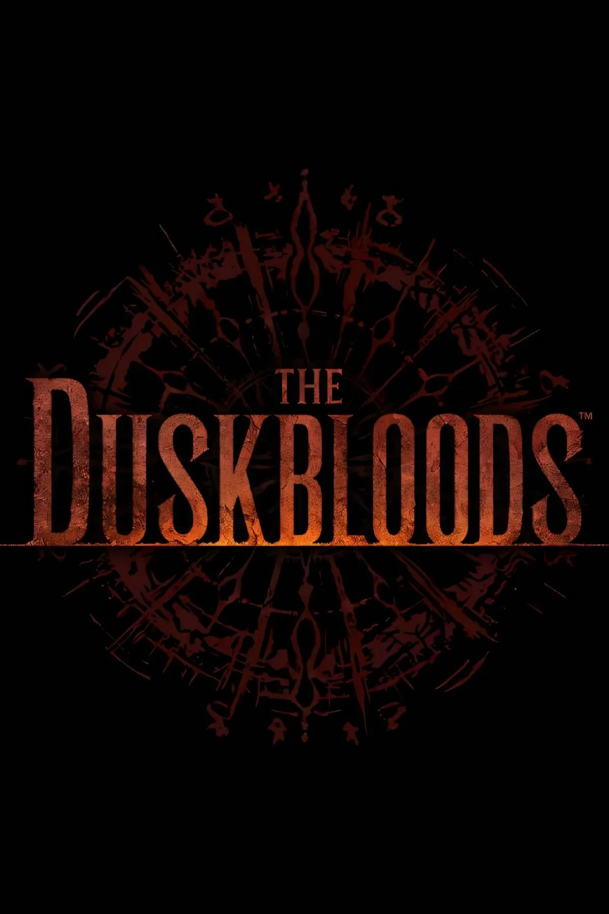 Bìa The Duskbloods - tông gothic, bóng tối u ám và kiến trúc Victorian