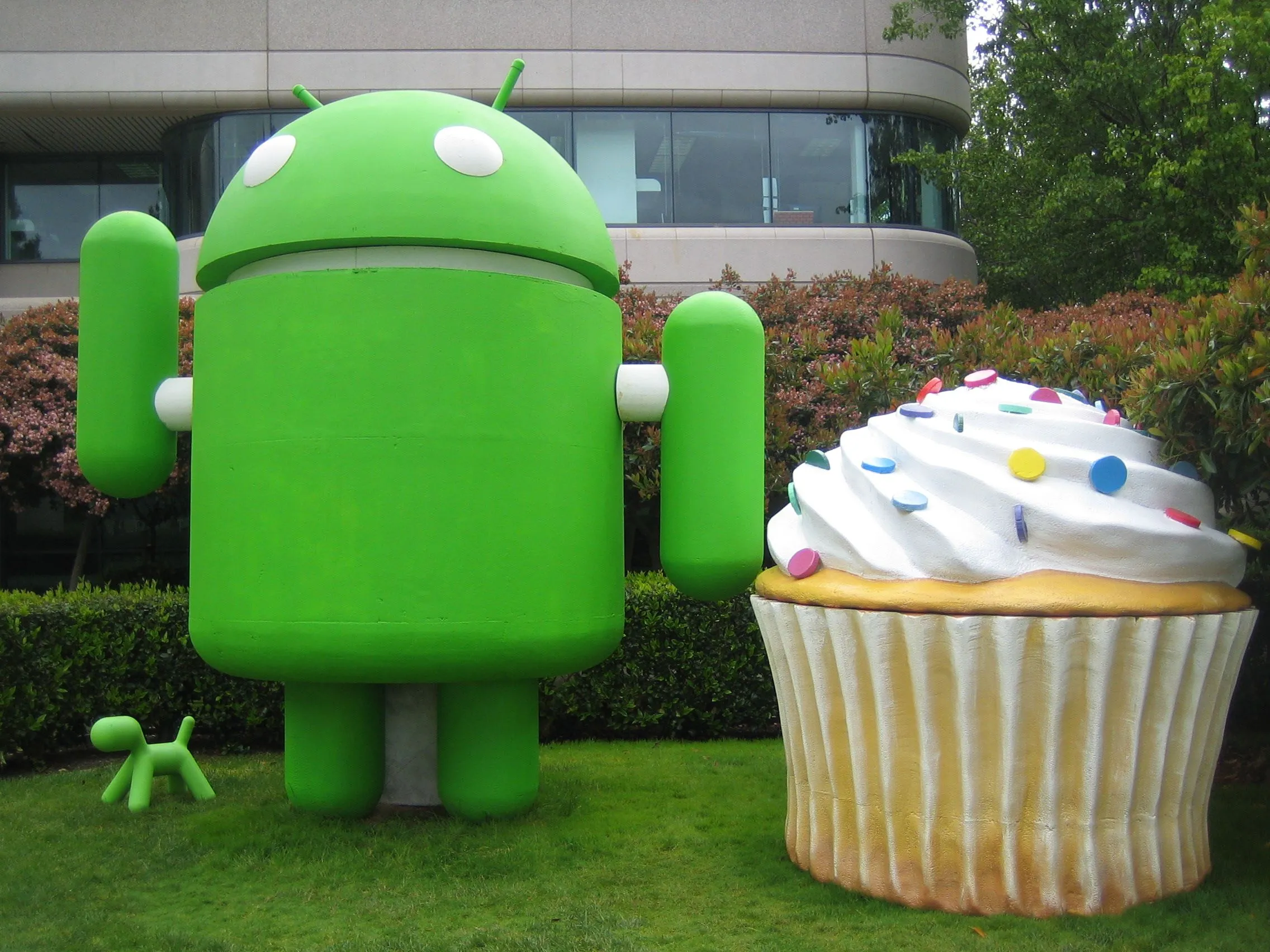 Biểu tượng Android cupcake, tượng trưng cho thói quen và phần thưởng nho nhỏ khi đạt mục tiêu.
