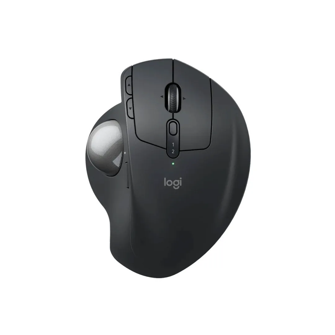 Chuột trackball Logitech MX Ergo S trên nền trắng
