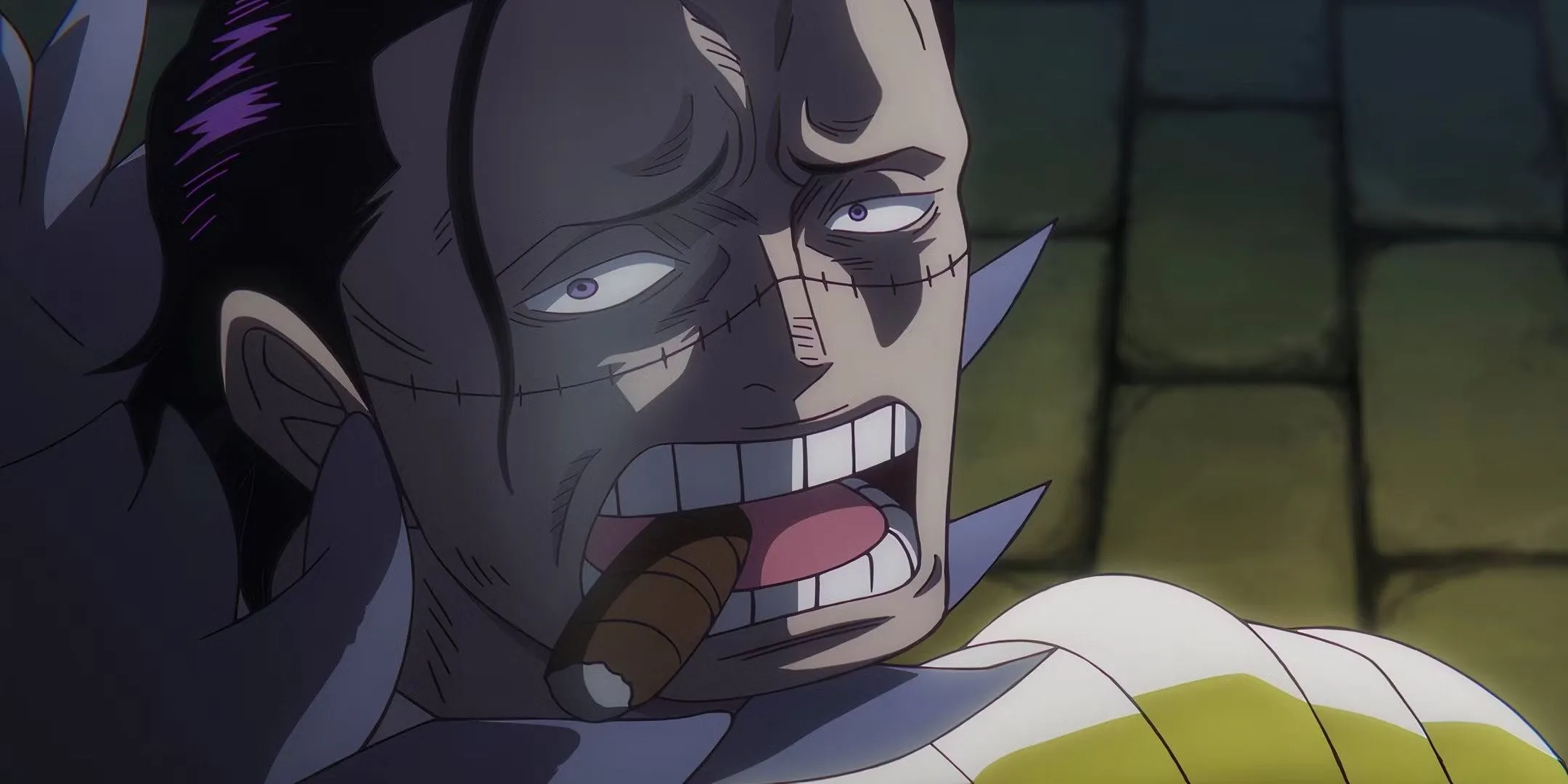 Crocodile với Suna Suna no Mi tại Impel Down, cần Haki nâng cao để tái xuất mạnh mẽ