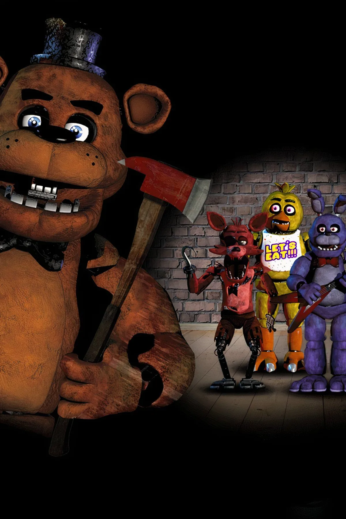 Five Nights at Freddy's: animatronic tiến vào phòng và jump scare cuối cùng
