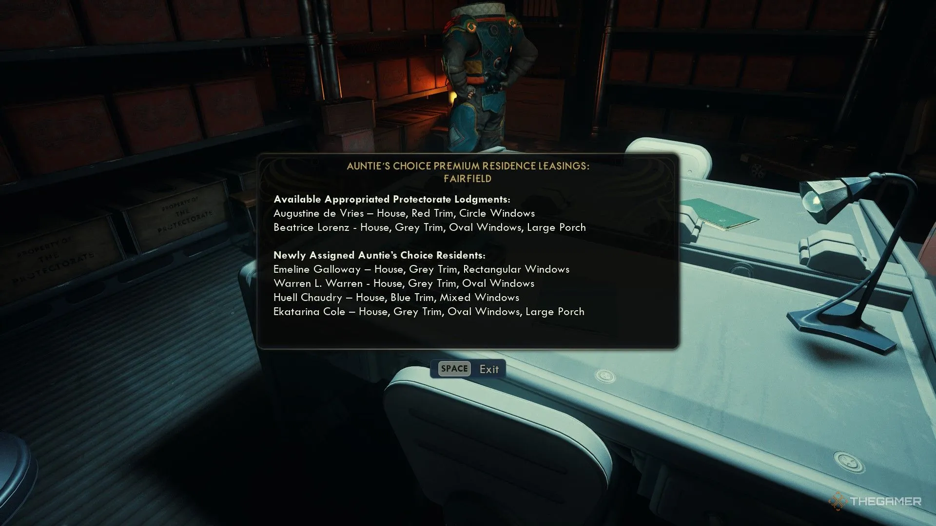 Gợi ý vị trí NPC và nhà cửa trong Fairfield hiện lên trên HUD