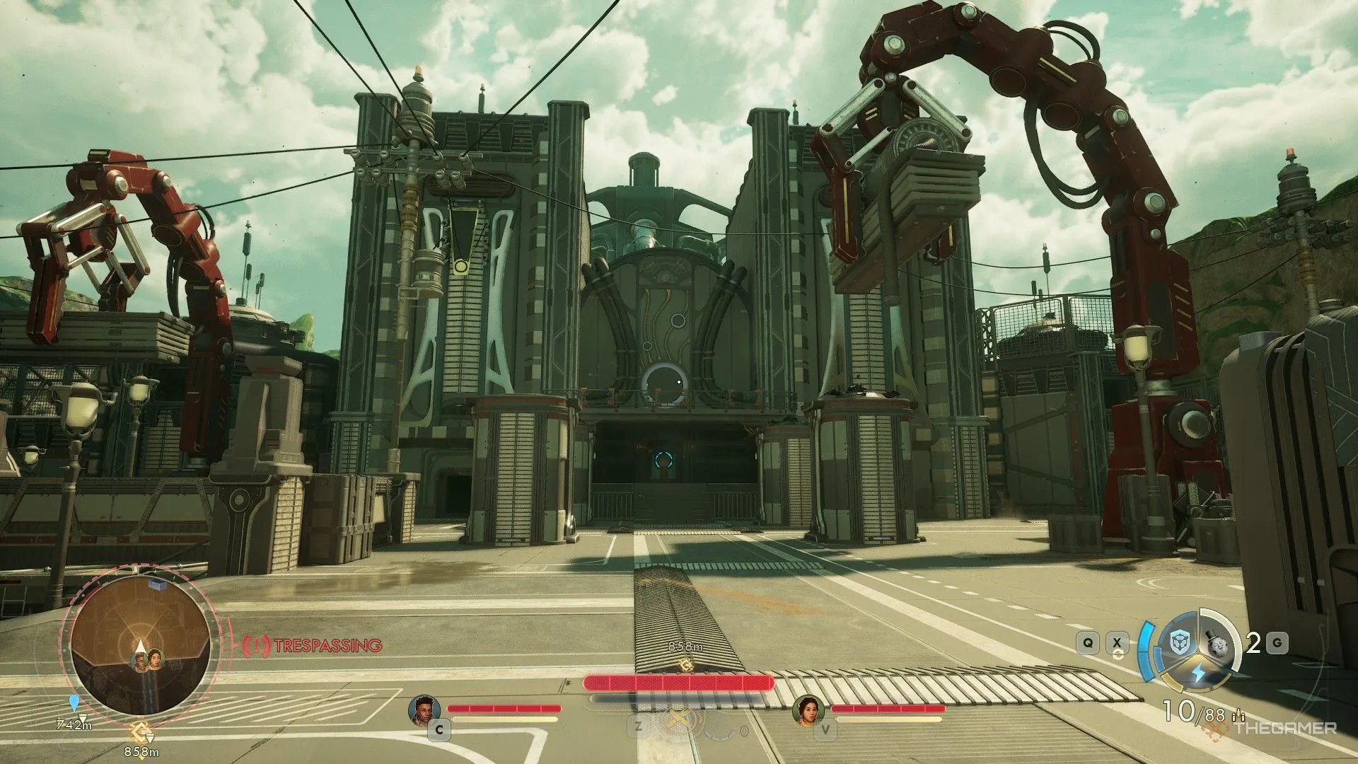 Khuôn viên Vox Relay Station, công trình công nghệ lớn trên Paradise Island