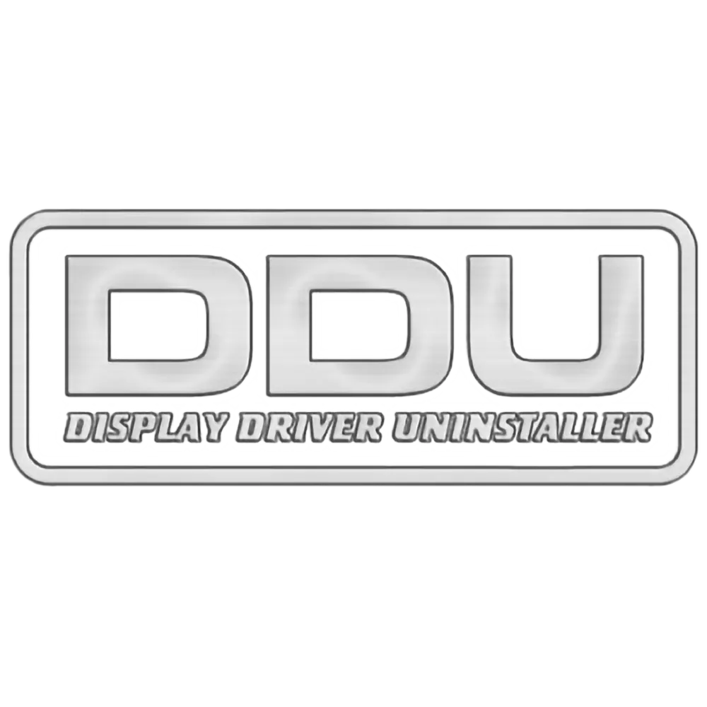 Logo DDU — Display Driver Uninstaller, công cụ gỡ driver GPU triệt để trước khi nâng cấp phần cứng