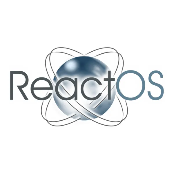 Logo ReactOS, biểu tượng hệ điều hành mô phỏng Windows cổ