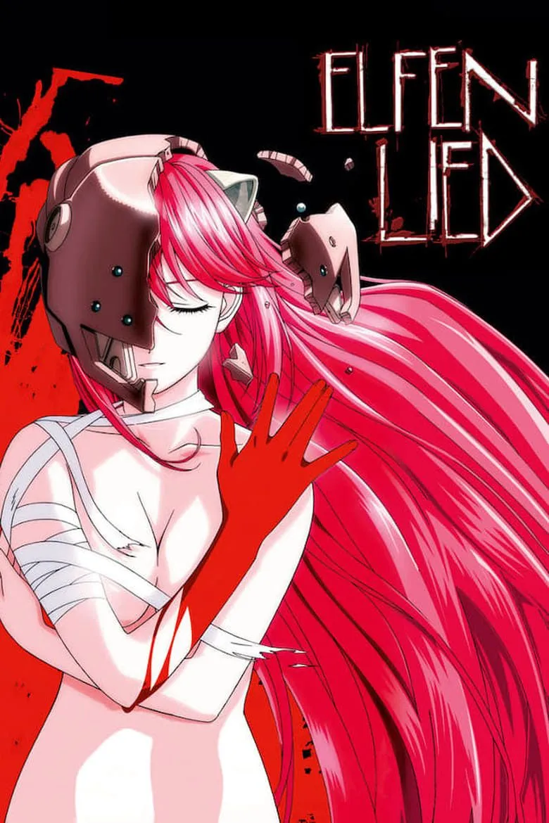 Lucy (Kaede) trong Elfen Lied, hình ảnh vừa đáng thương vừa đáng sợ