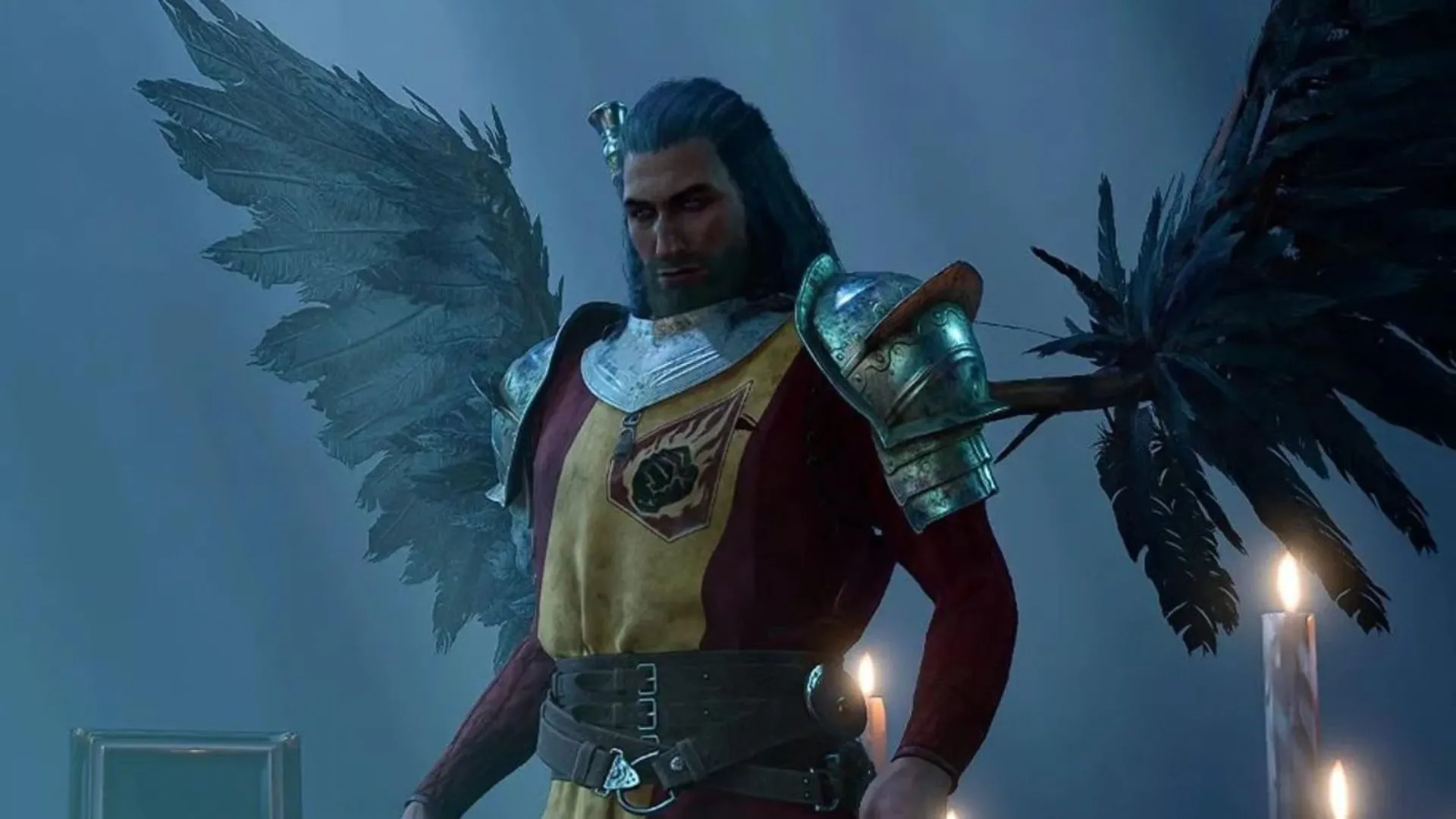 Marcus dang dang cánh trong Baldur's Gate 3, nhân vật liên quan tới Isobel và Ketheric Thorm
