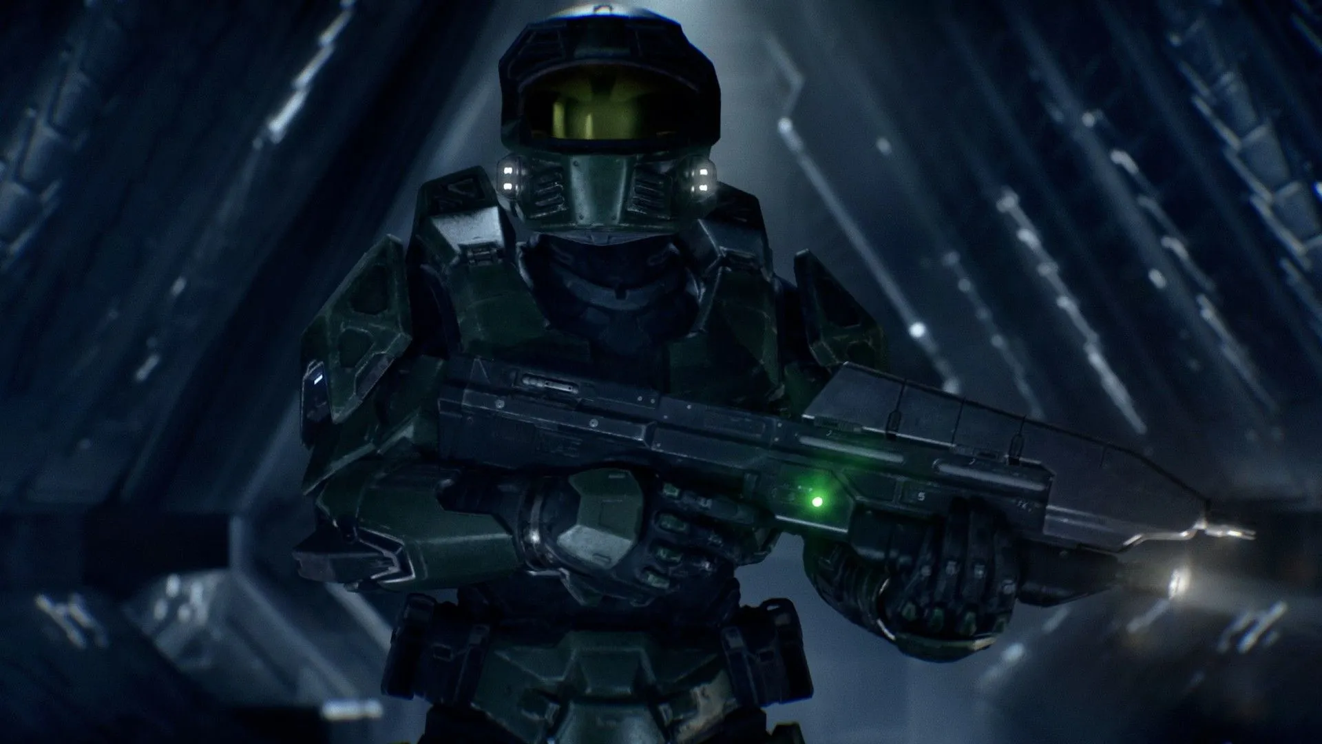Master Chief trong bộ giáp Power Armor của Halo: Campaign Evolved — ảnh teaser remake 2026 trên PS5/Xbox/PC
