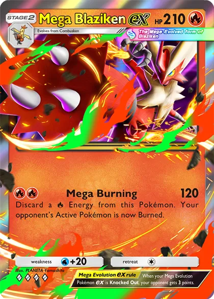 Mega Blaziken ex — lựa chọn cho deck tấn công tốc độ cao trong TCG Pocket