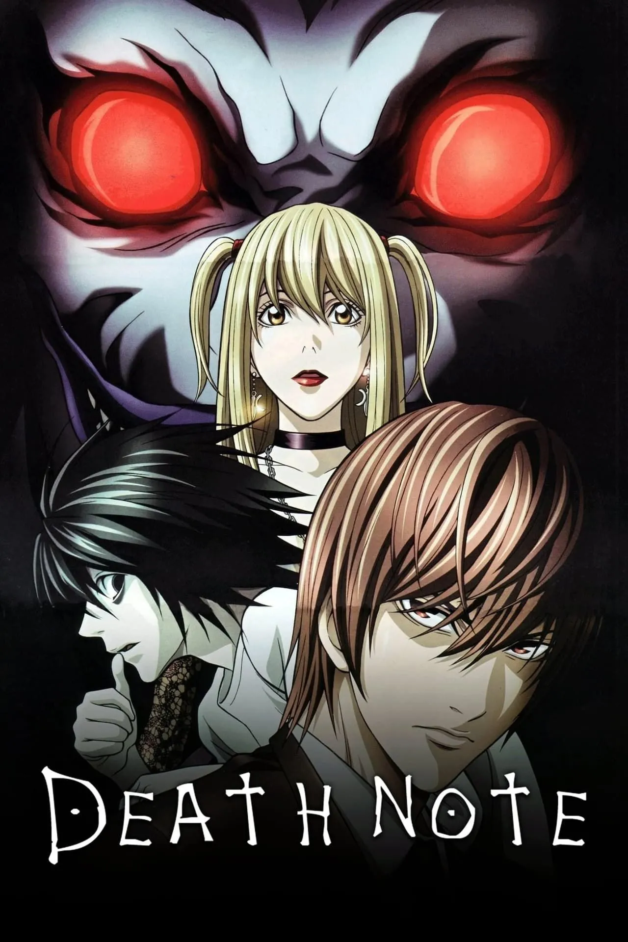 Misa Amane với biểu tượng Death Note