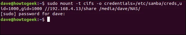 Mount Samba/CIFS share để truy cập thư mục Backup trên Raspberry Pi từ Linux