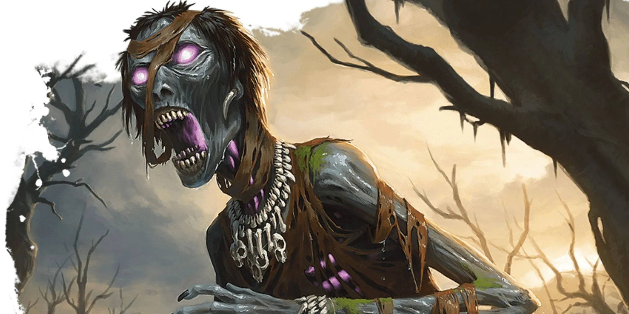 Mummy Lord quái vật xác ướp quyền năng trong D&D, minh họa cho encounter bị nguyền