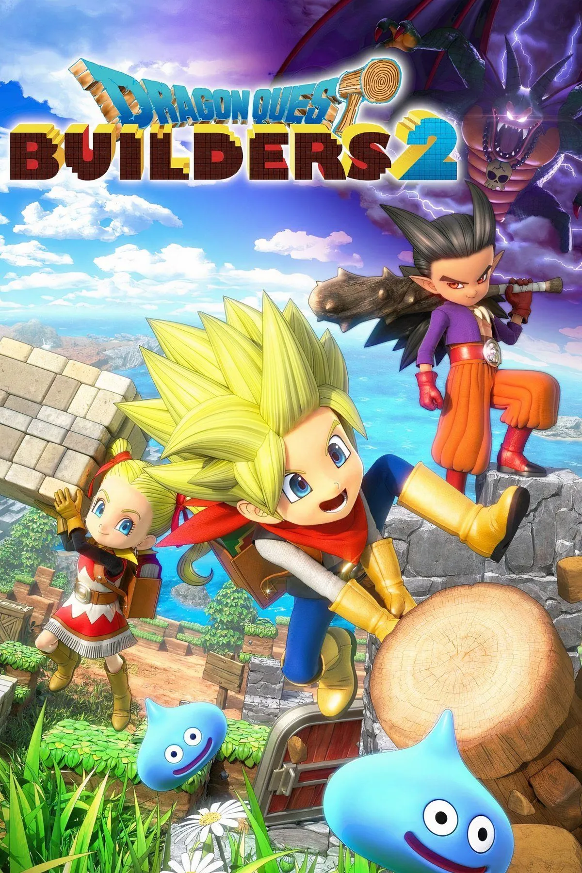 Người chơi hợp tác xây thị trấn mơ ước trong Dragon Quest Builders 2, world-building kết hợp adventure