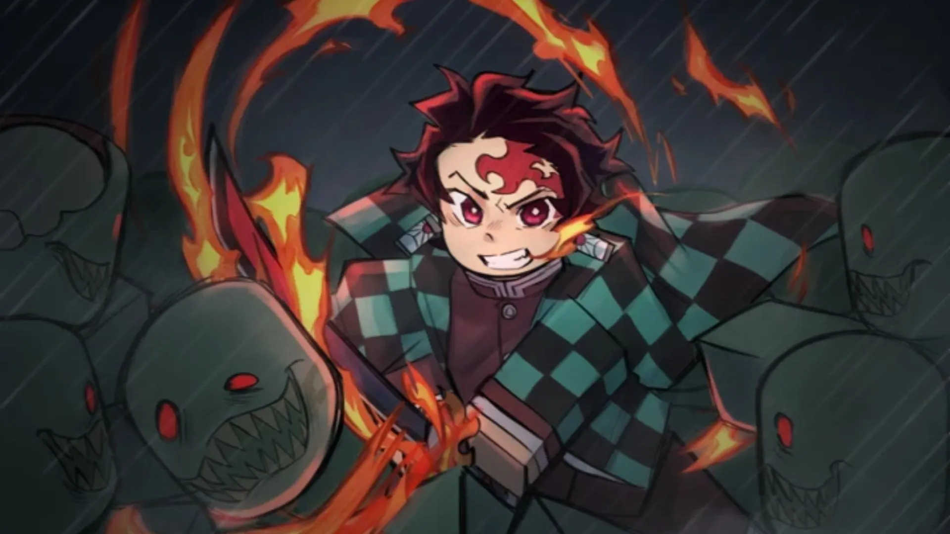 Nhân vật Blade X Zombies cầm kiếm, minh họa mã Blade X Zombies nhận Cash