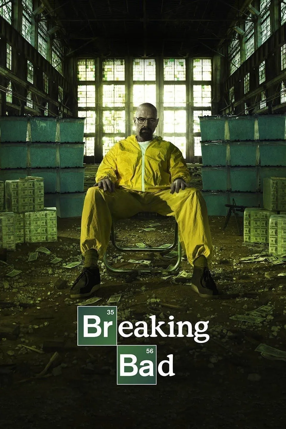 Poster Breaking Bad: Walter White và Jesse Pinkman trên nền sa mạc New Mexico