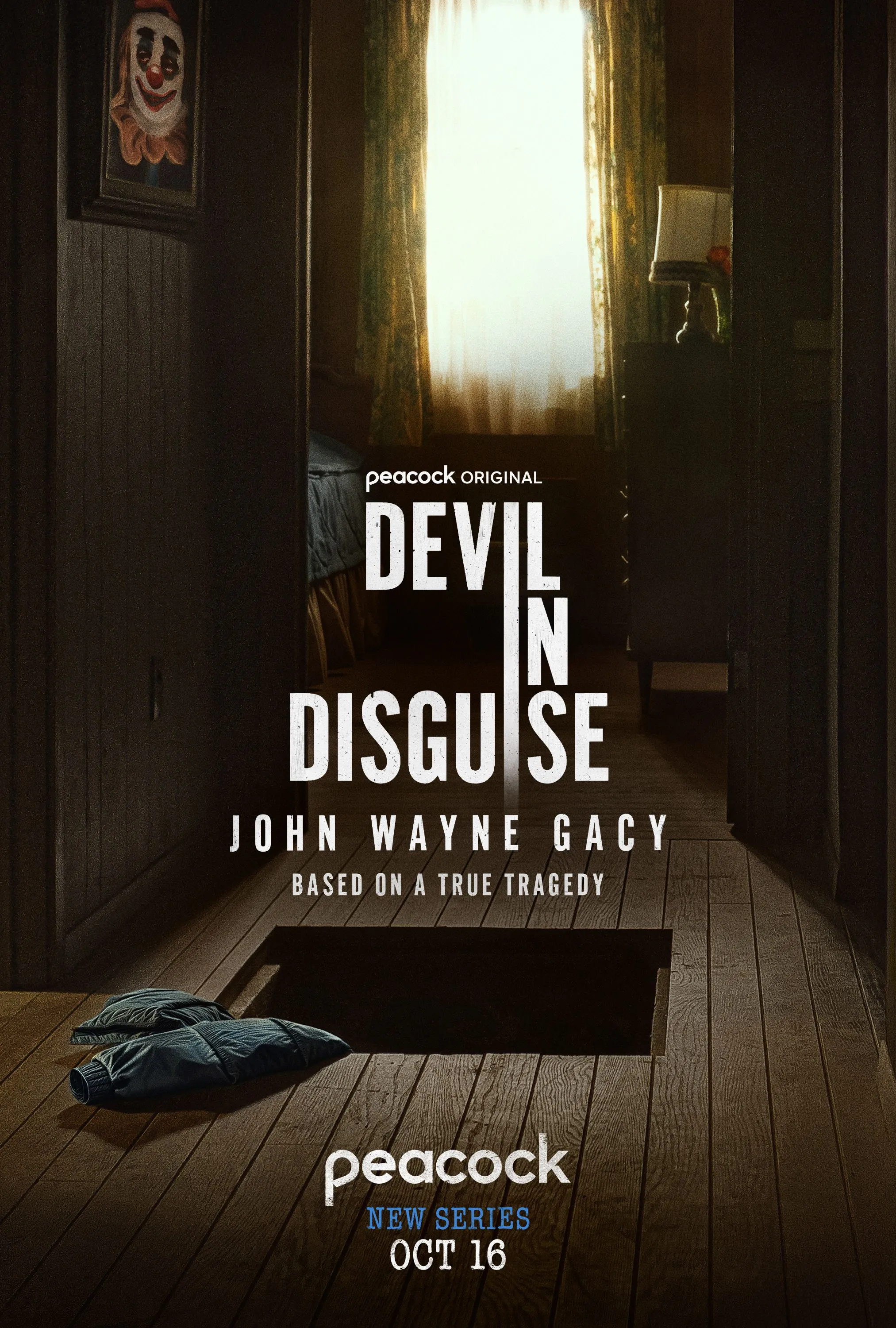 Poster Devil In Disguise: John Wayne Gacy — series true crime với diễn xuất nhiều lớp và kịch bản căng thẳng