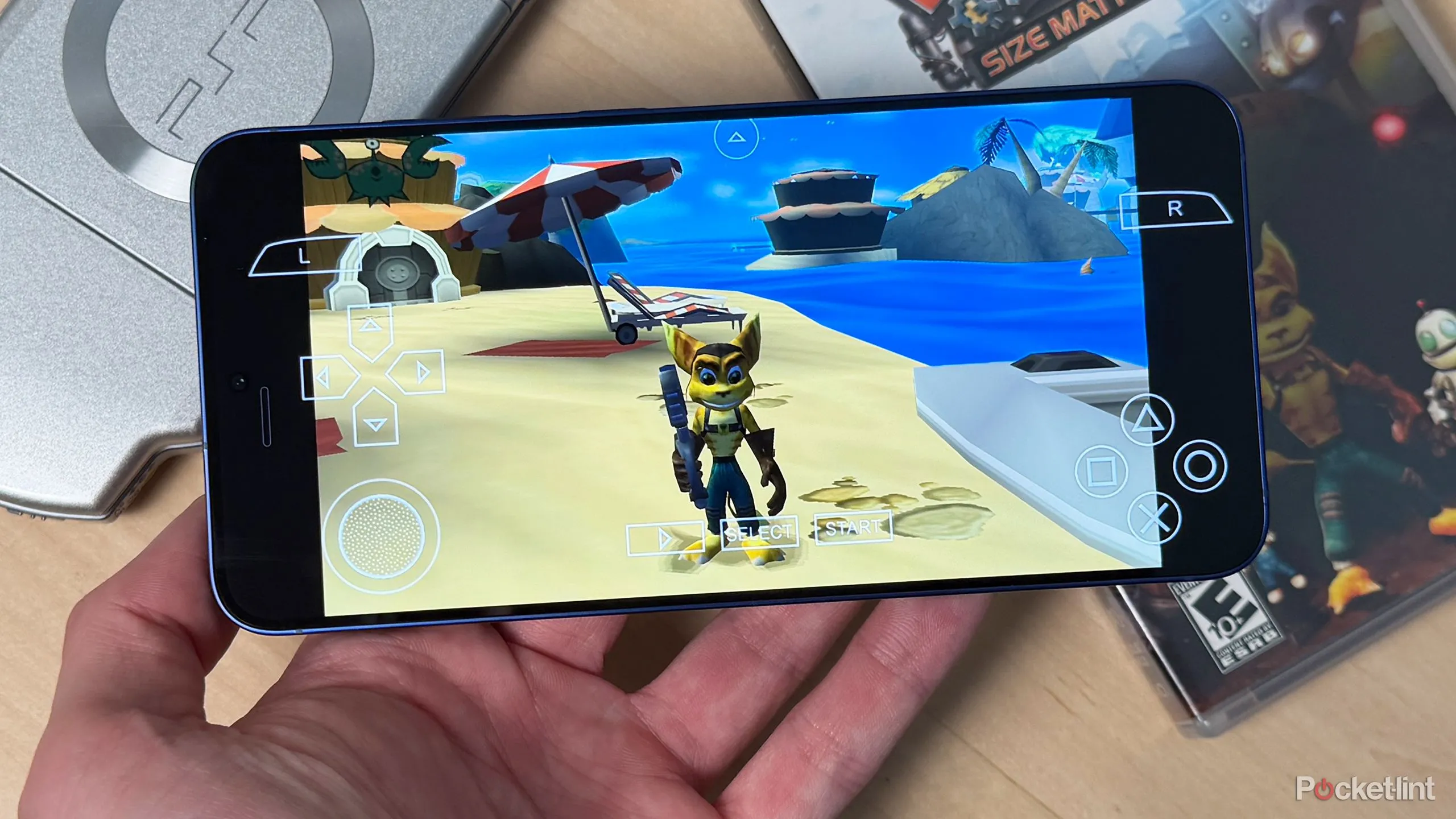 Ratchet &amp; Clank chạy trên PPSSPP, minh hoạ trải nghiệm platformer PSP trên di động