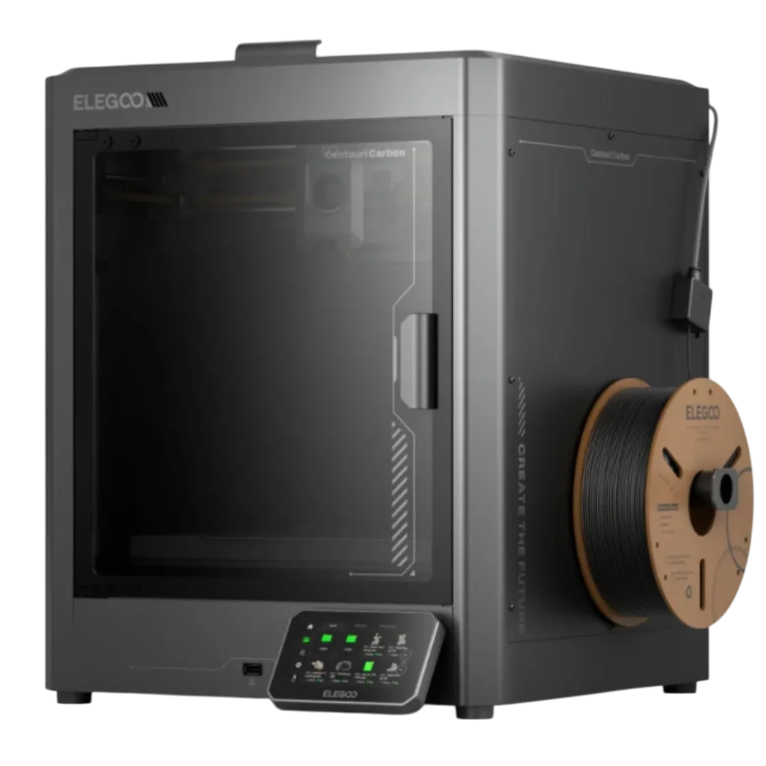 Render Elegoo Centauri Carbon — máy in mình dùng để in các món trên