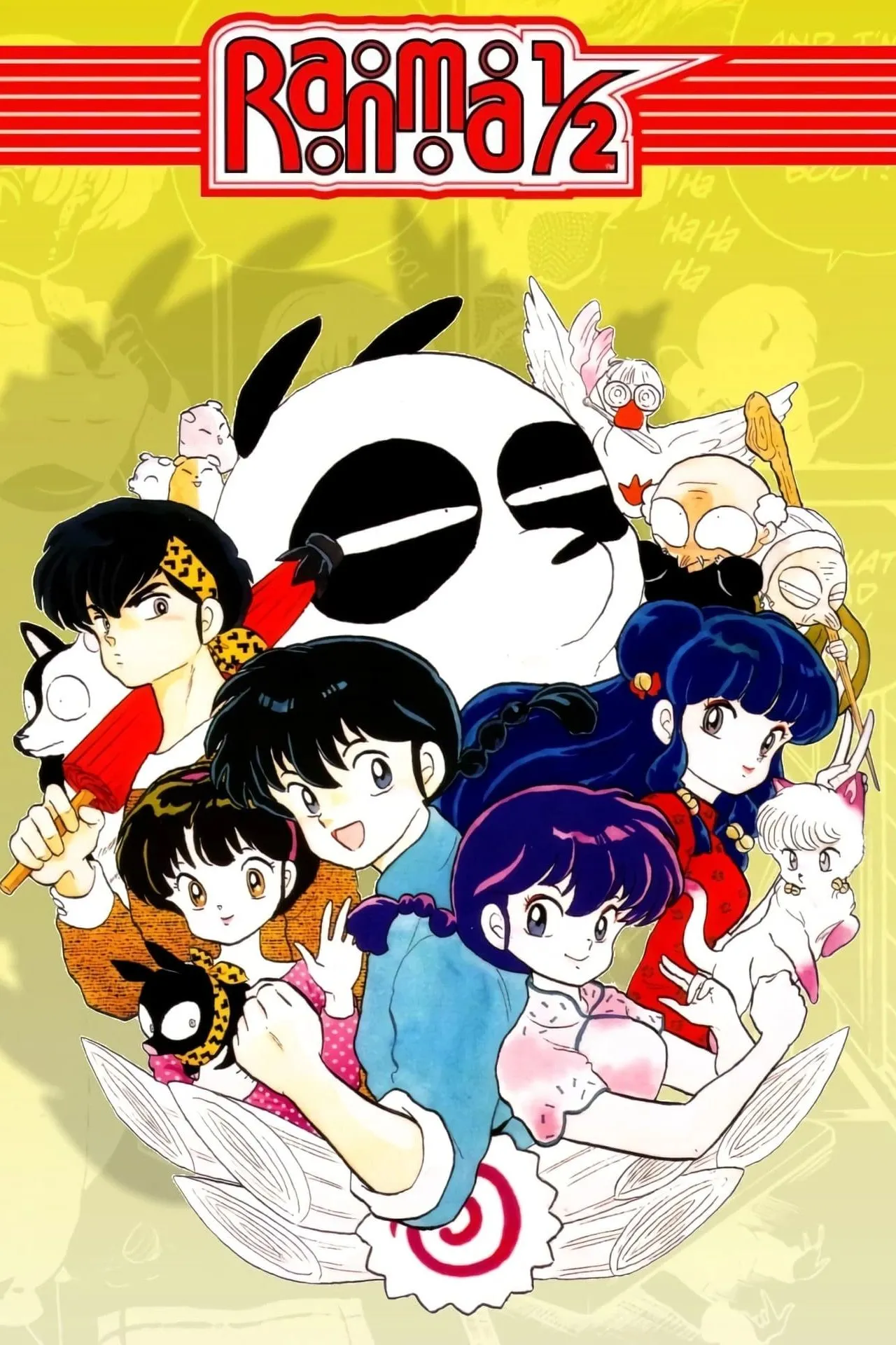 Shampoo tấn công Ranma trong Ranma 1/2 — yandere vui nhộn nhưng quyết đoán