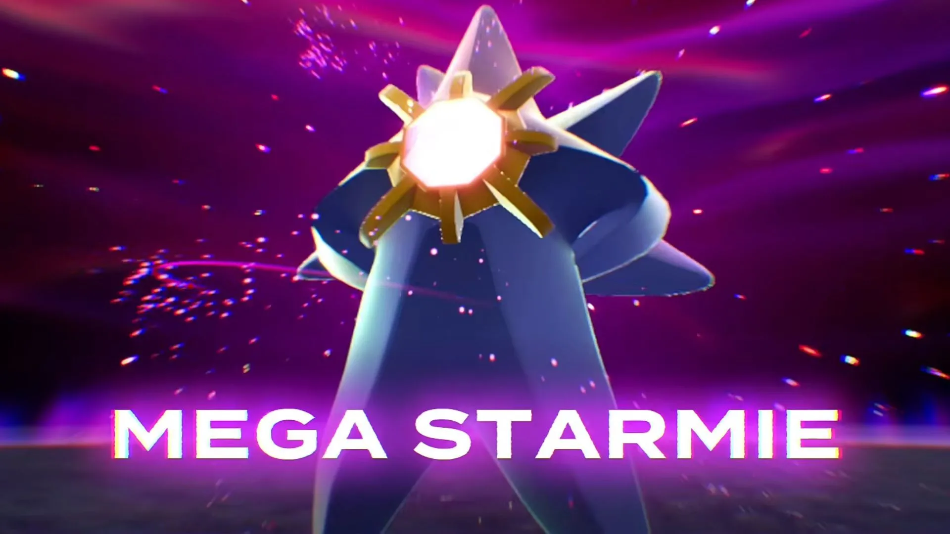The rogue Mega Starmie finishes its Mega Evolution - Pokemon Legends Z-A
